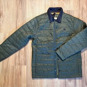 Roark Olive Quilted Puffer Jacket - Men’s Medium (NWT)